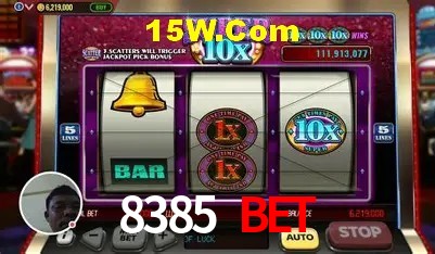 Variedade de jogos na 8385 Bet